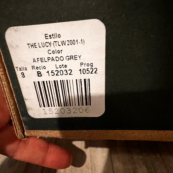 Tecovas grey boot. Perfect condition. Have box. - Picture 4 of 6